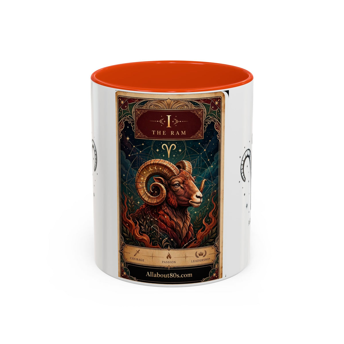 Aries Zodiac Ram Mug — Astrological Coffee Cup (11oz & 15oz)