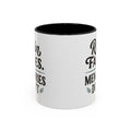 Accent Coffee Mug — "Rain Fades. Memories Don't." Inspirational Ceramic Coffee Mug