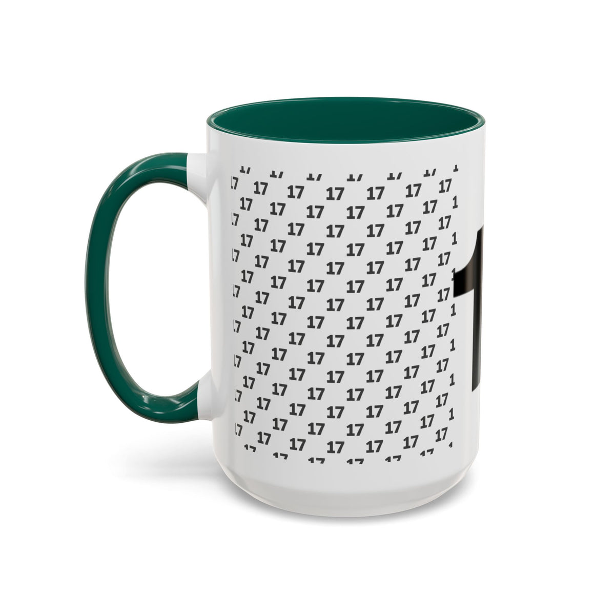 Minimalist Number Pattern Coffee Mug (11oz & 15oz)