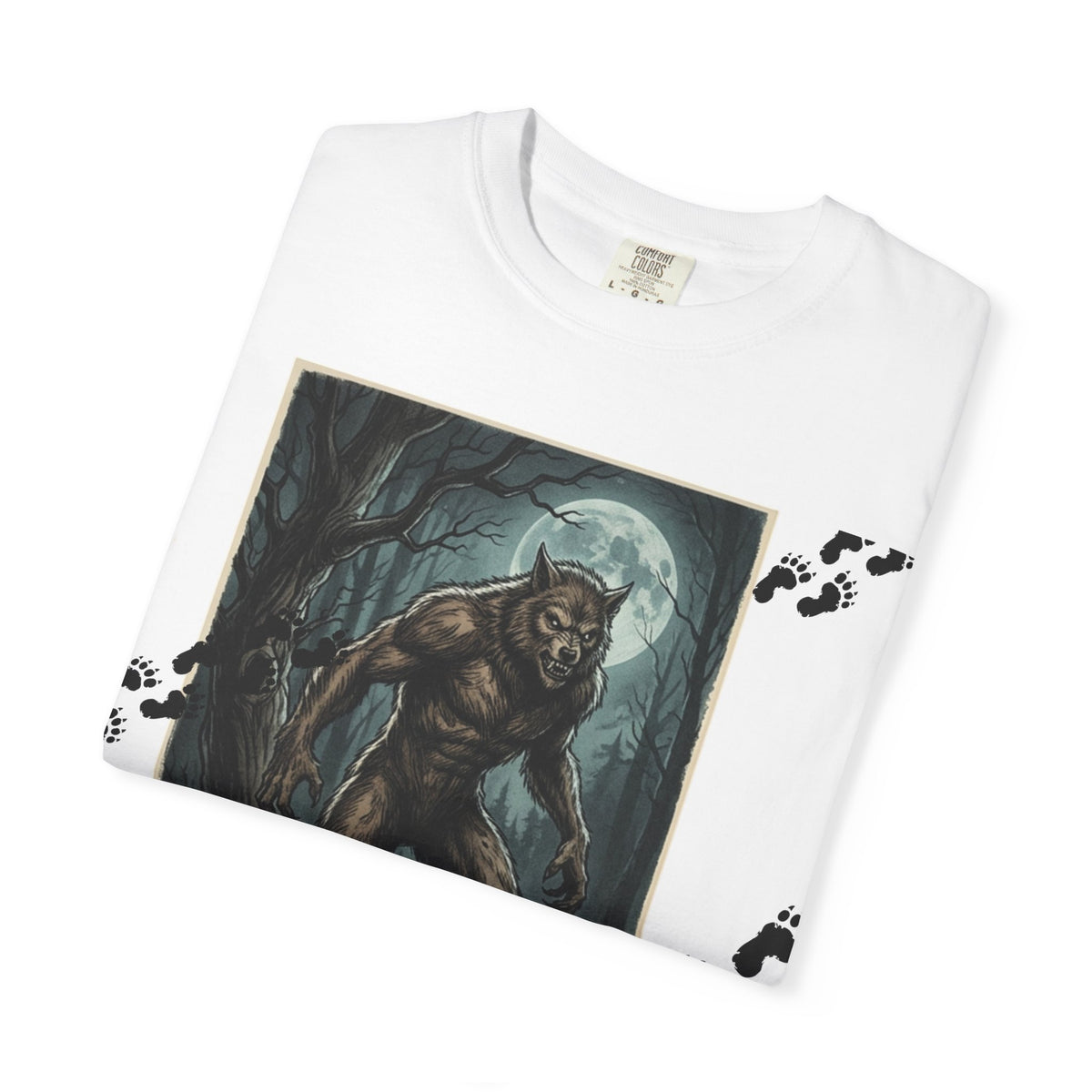 Werewolf Graphic T-Shirt — AllAbout80s.com Retro Horror Tee