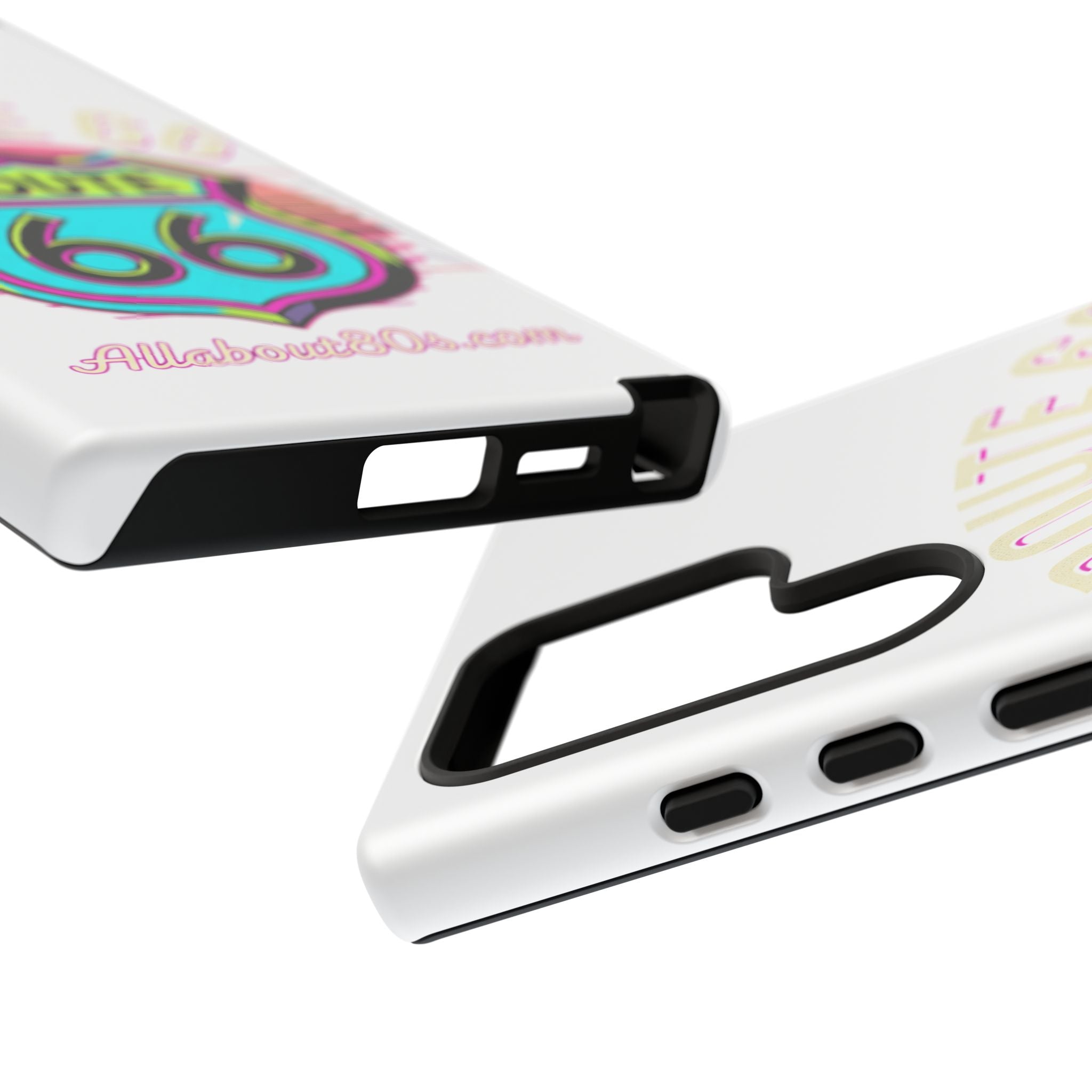 Route 66 Neon Phone Case — Retro Road Trip iPhone Cover