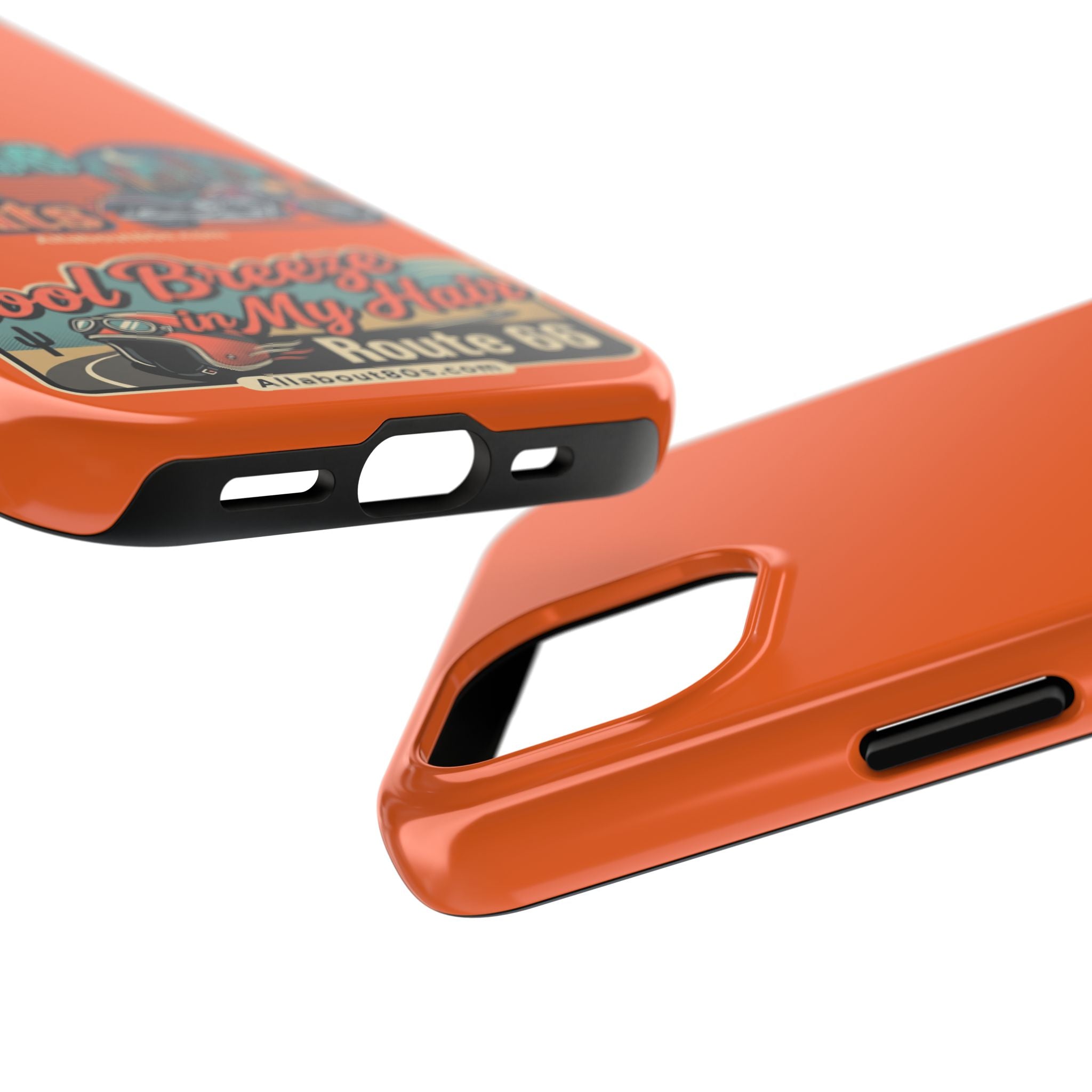 Route 66 'Cool Breeze in My Hair' Tough Phone Case