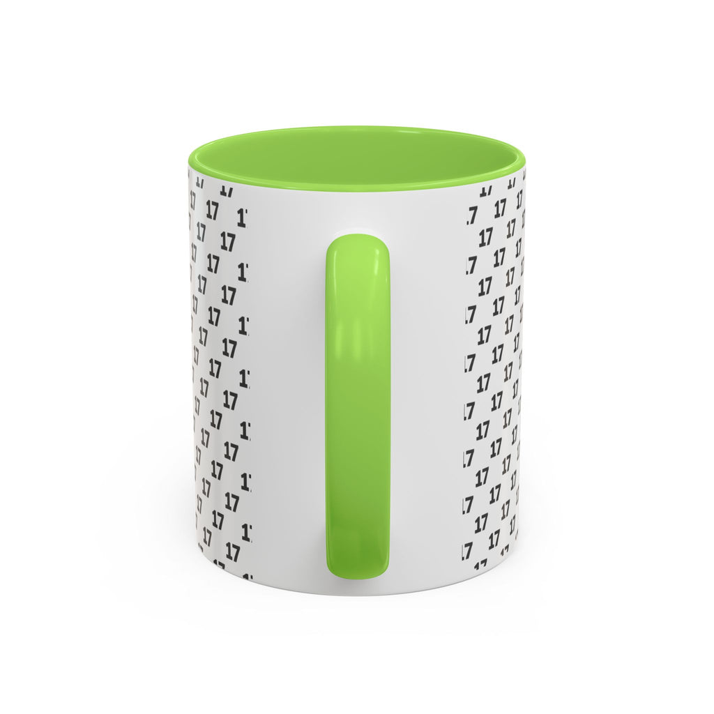 Minimalist Number Pattern Coffee Mug (11oz & 15oz)