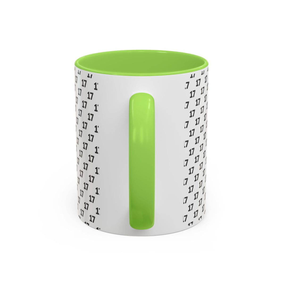 Minimalist Number Pattern Coffee Mug (11oz & 15oz)