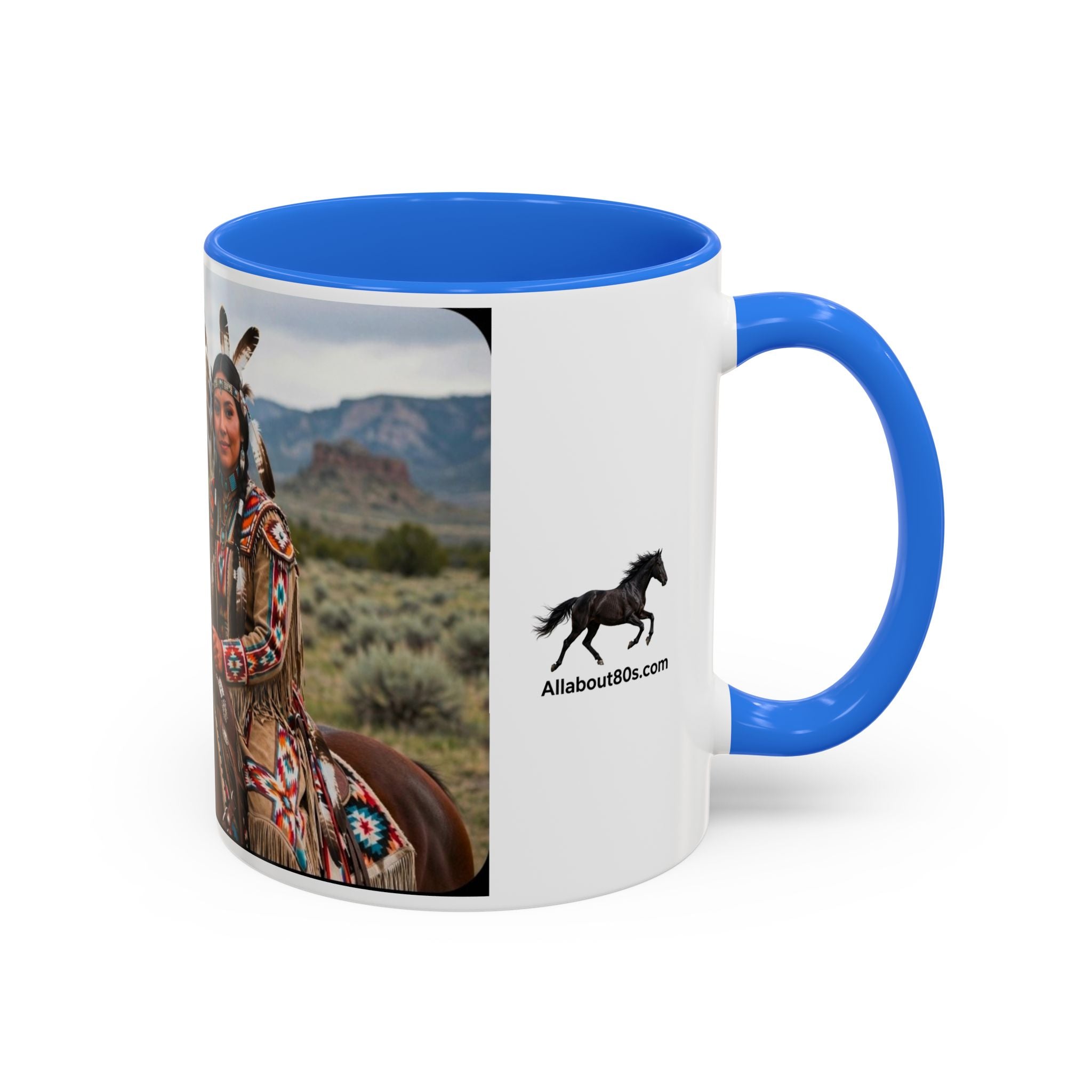 Native American Couple Photo Coffee Mug (11oz/15oz)