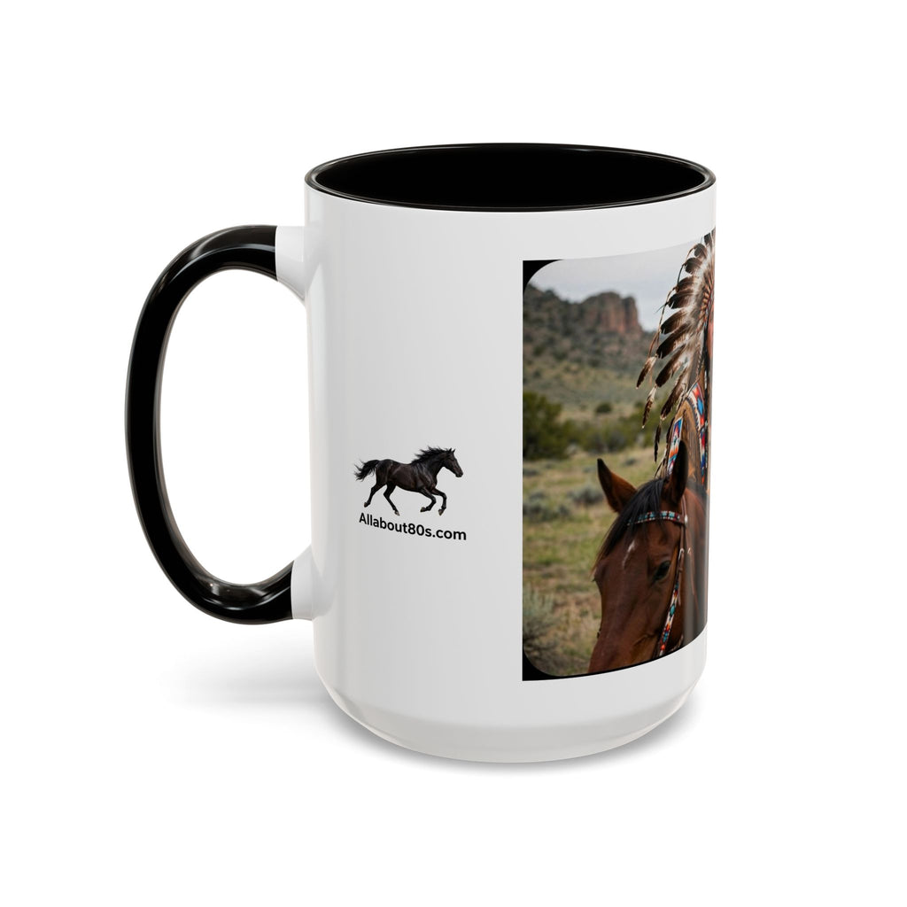 Native American Couple Photo Coffee Mug (11oz/15oz)