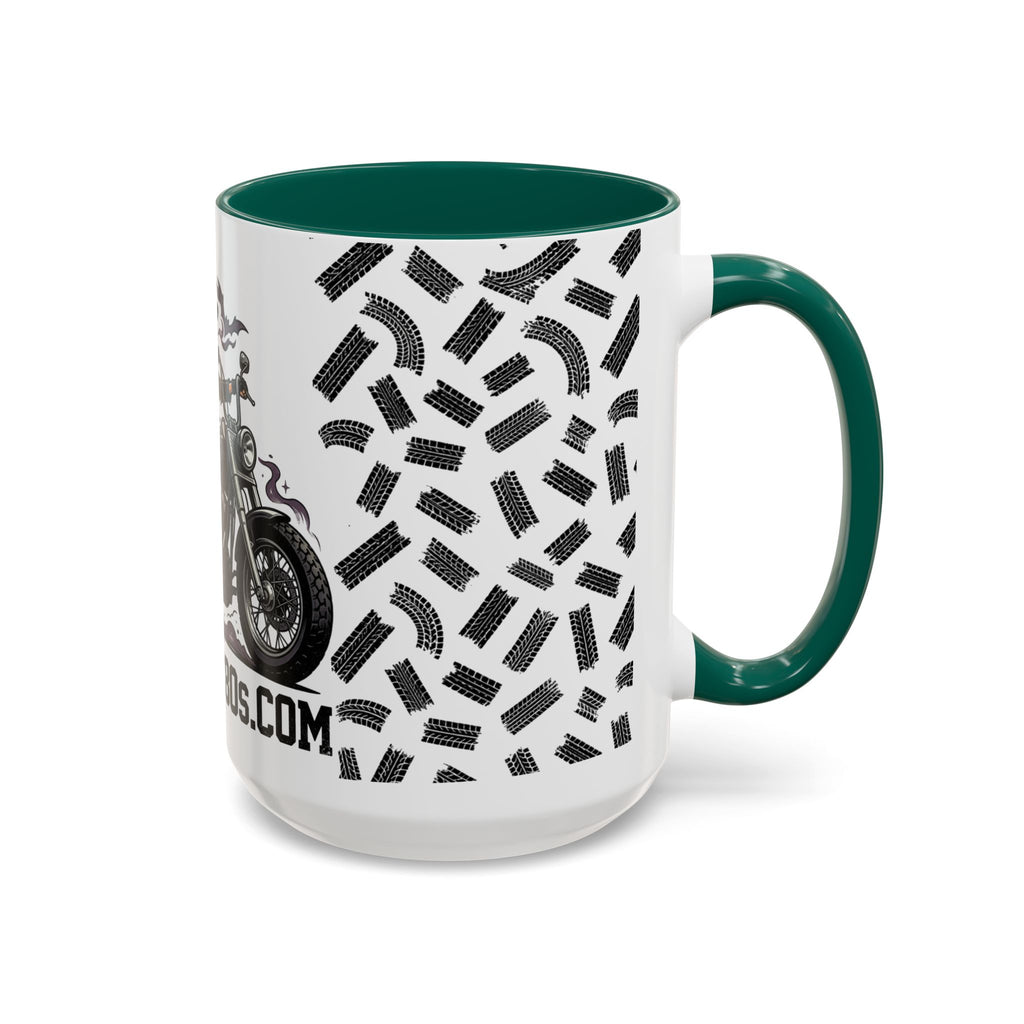 Witch Biker Mug – Motorcycle Witch Coffee Cup (11oz/15oz)