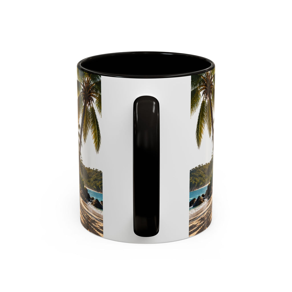Live Your Dreams Palm Tree Mug