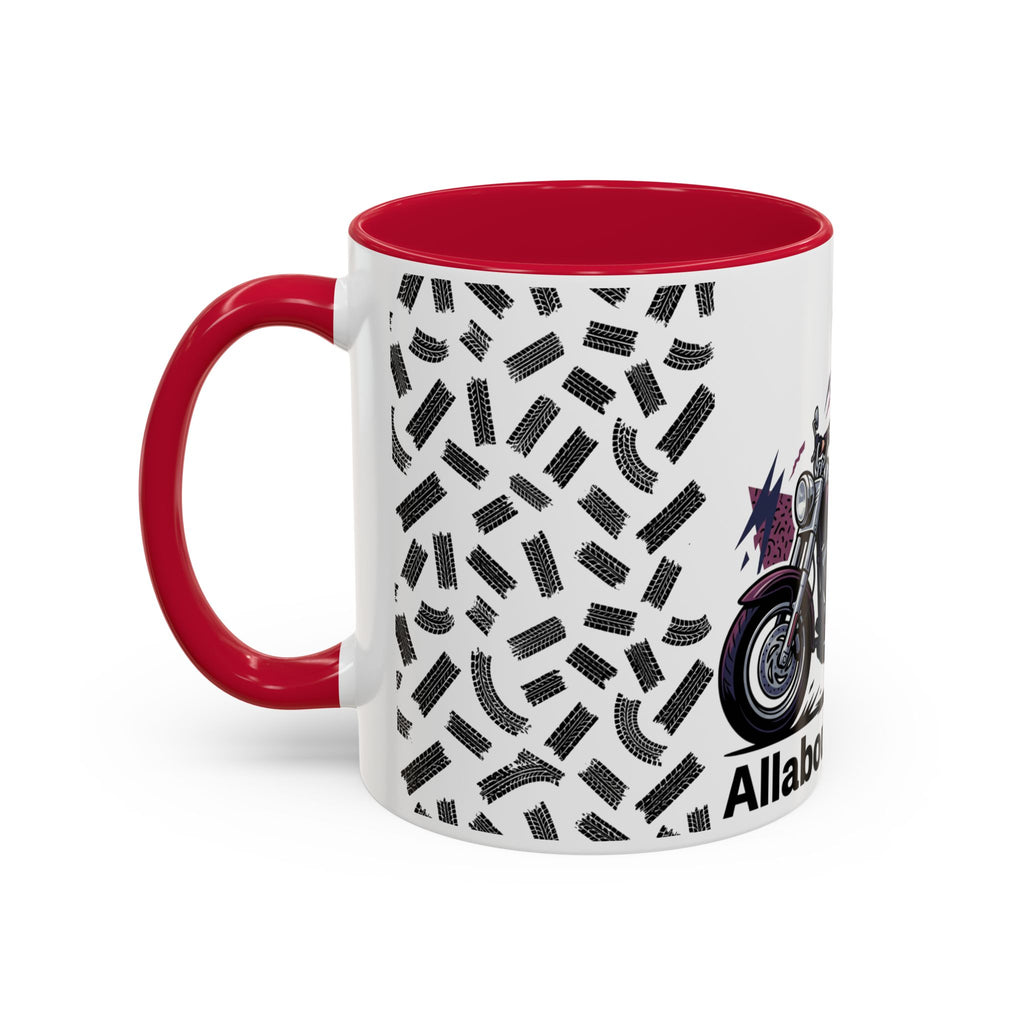 Witch Rider Coffee Mug — Halloween Motorcycle Witch 11oz/15oz