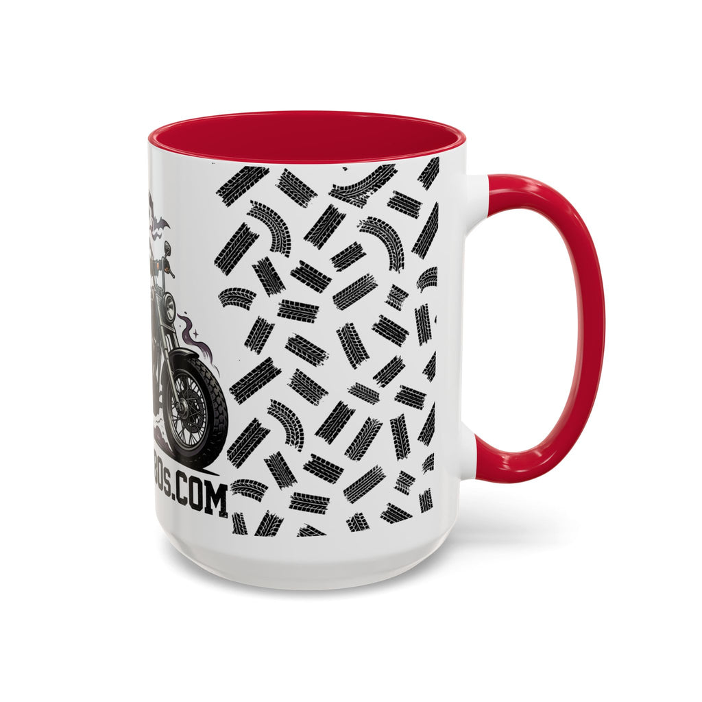 Witch Biker Mug – Motorcycle Witch Coffee Cup (11oz/15oz)