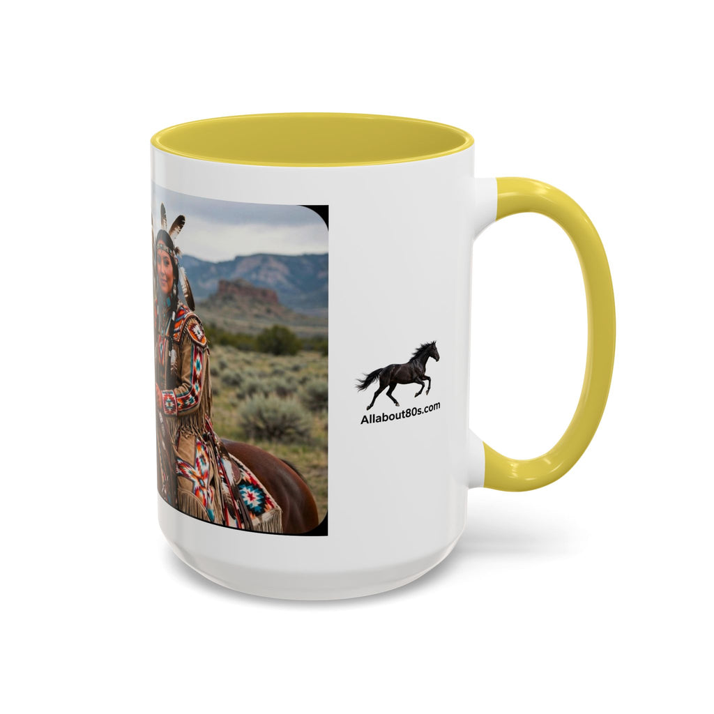 Native American Couple Photo Coffee Mug (11oz/15oz)