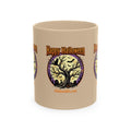 Happy Halloween Ceramic Mug — Spooky Tree & Moon Coffee Cup