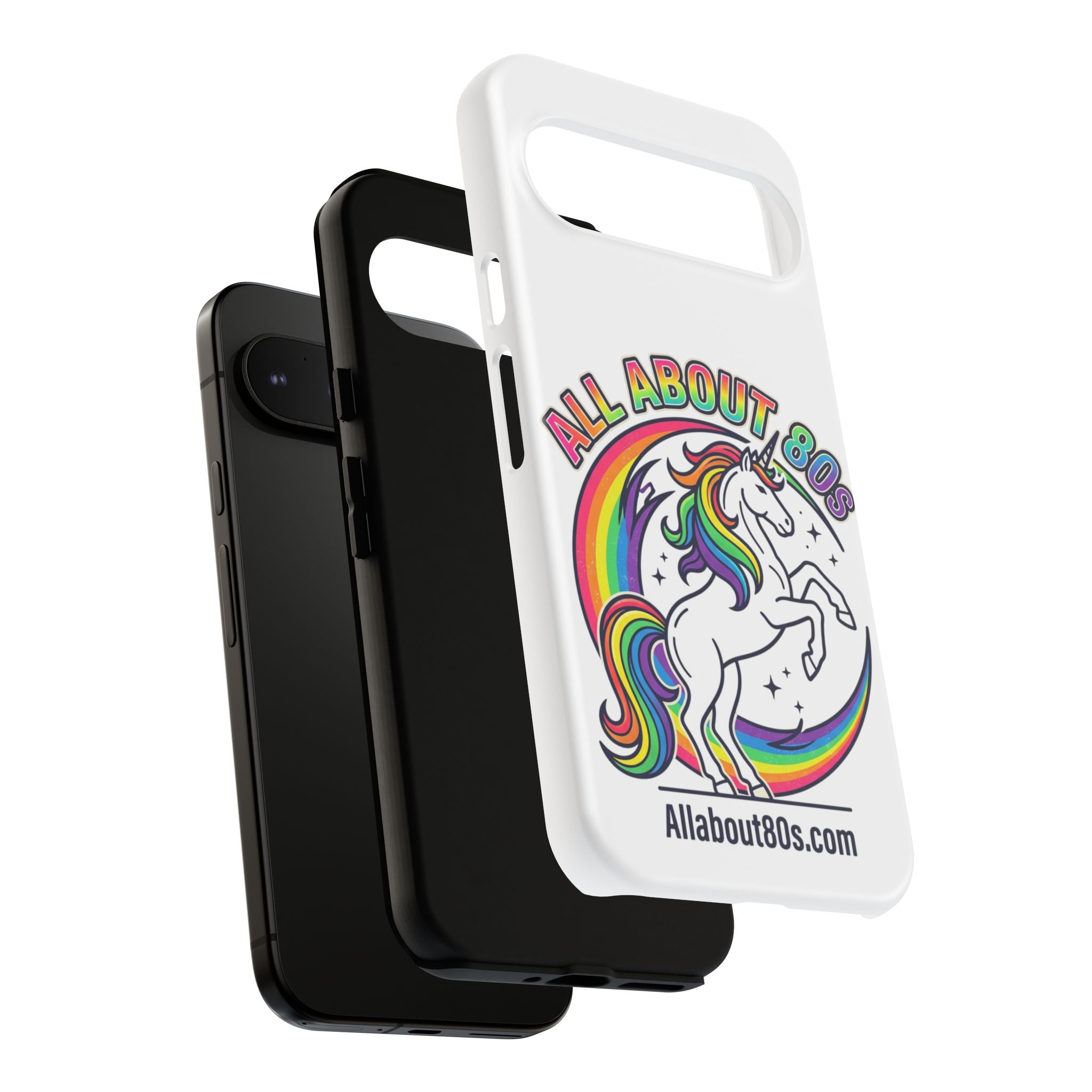 All About 80s Rainbow Unicorn Phone Case