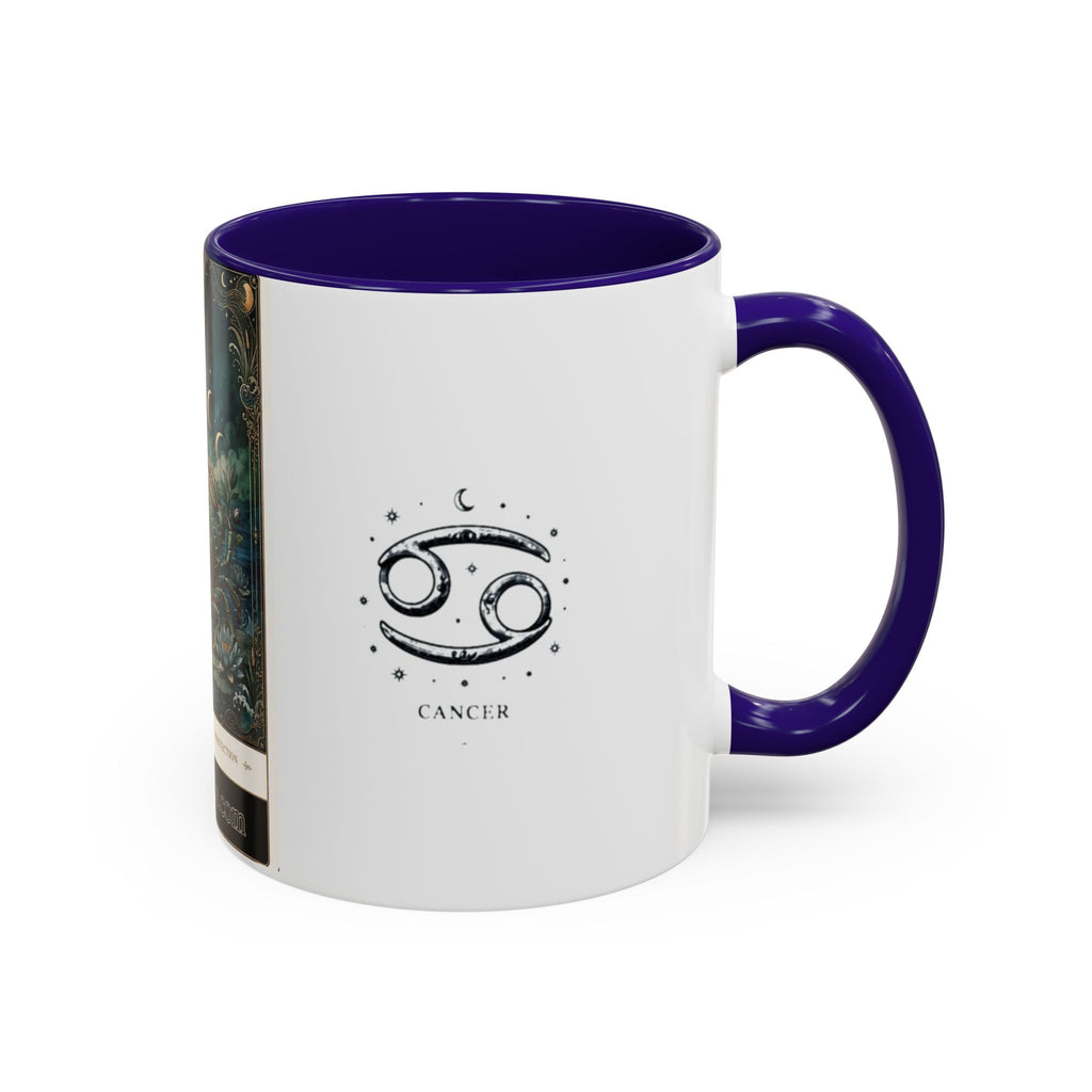 Cancer Zodiac Mug — Minimal Astrological Coffee Cup (11oz/15oz)