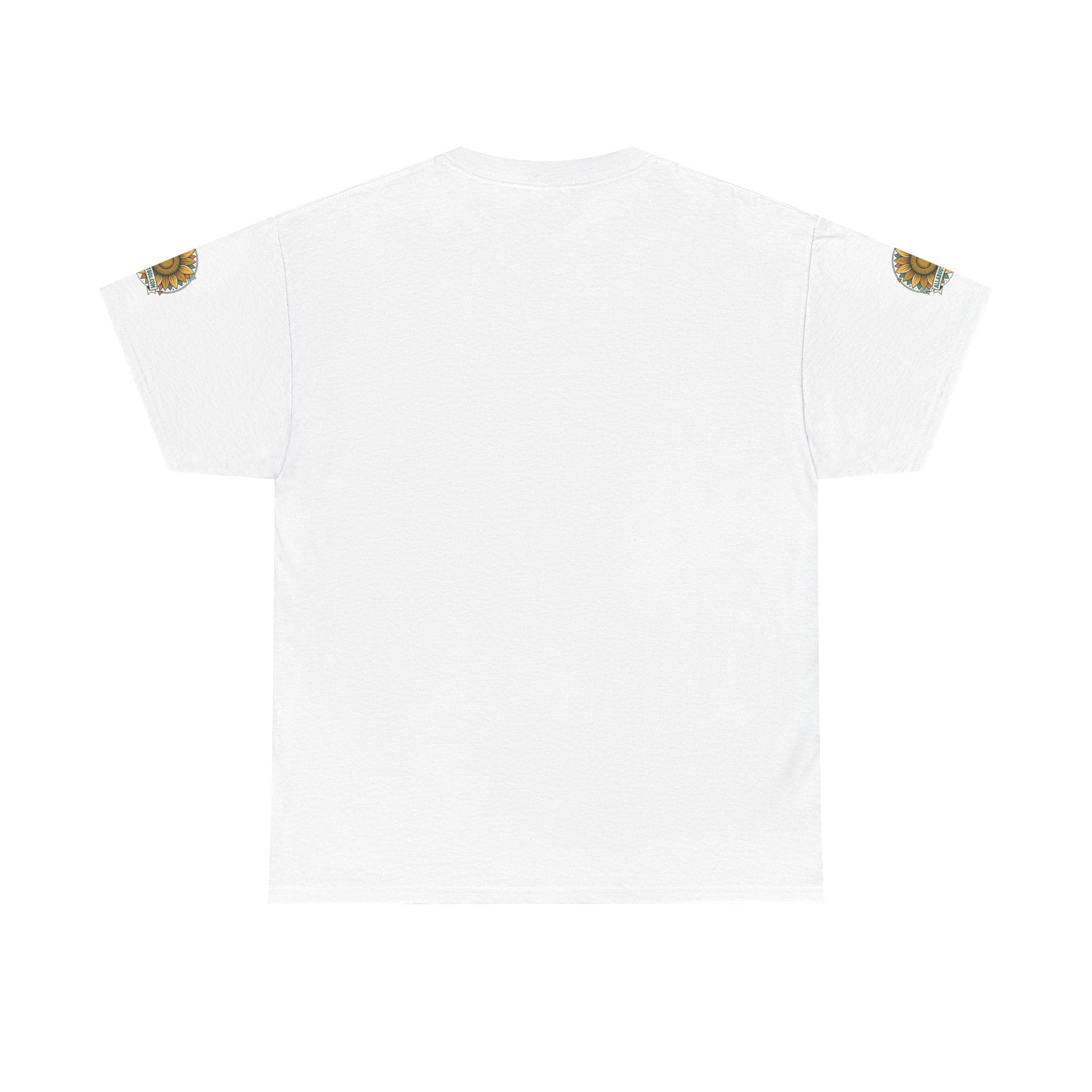 Sunflower Logo T-Shirt — AllAbout80s.com Vintage Floral Tee