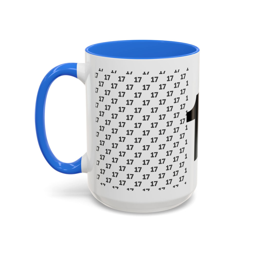 Minimalist Number Pattern Coffee Mug (11oz & 15oz)