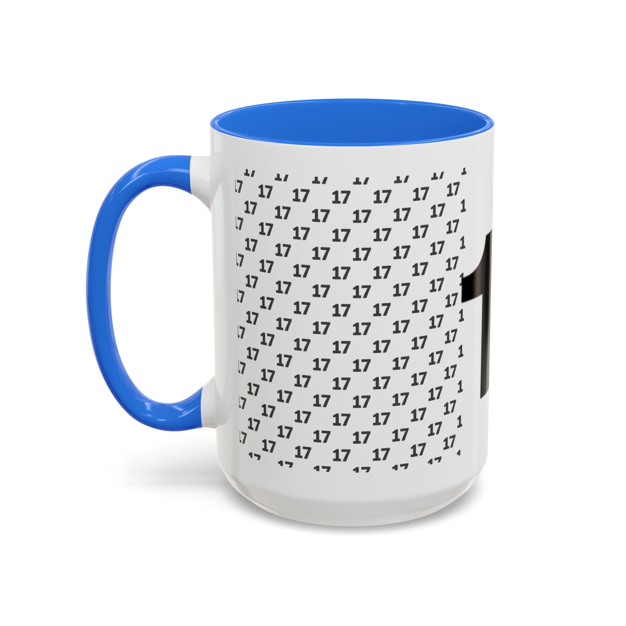 Minimalist Number Pattern Coffee Mug (11oz & 15oz)
