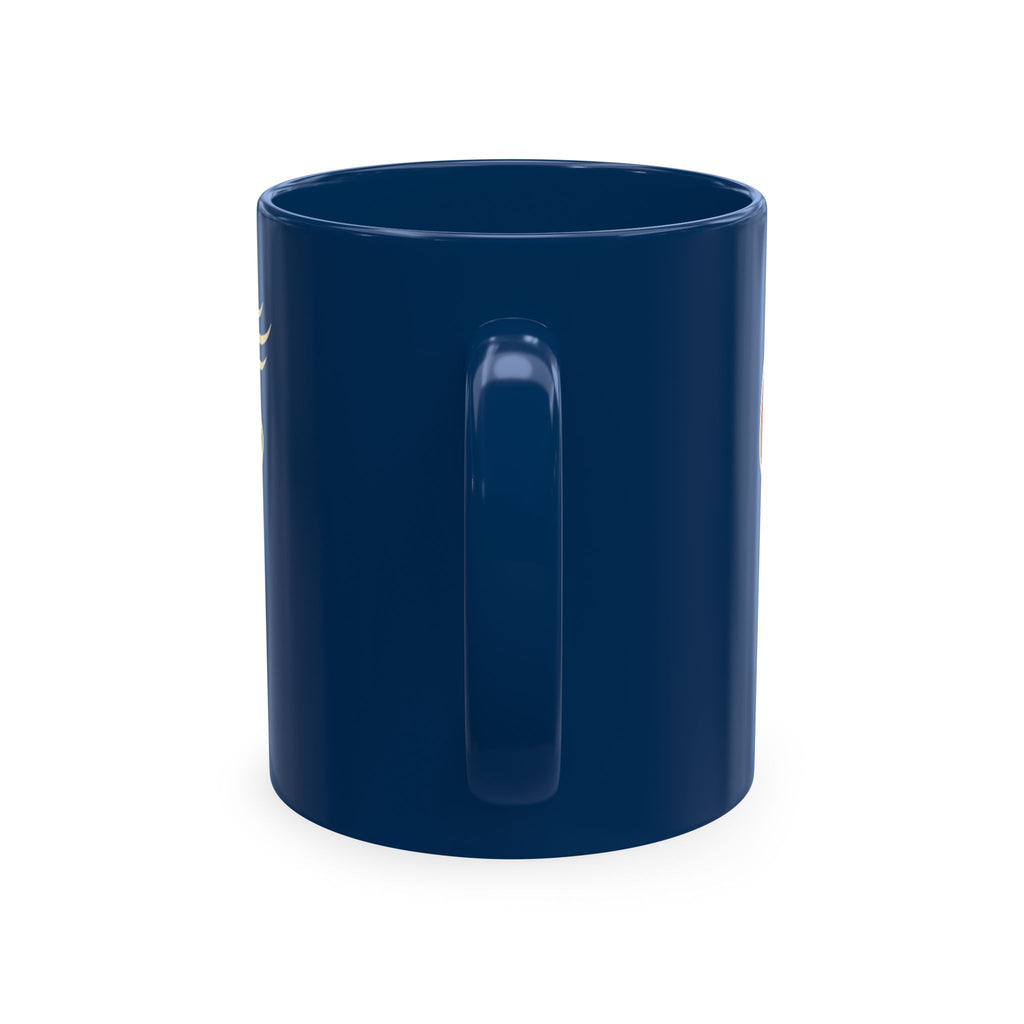 Cool Breeze in My Hair Route 66 Motorcycle Mug — Retro Biker Coffee Cup