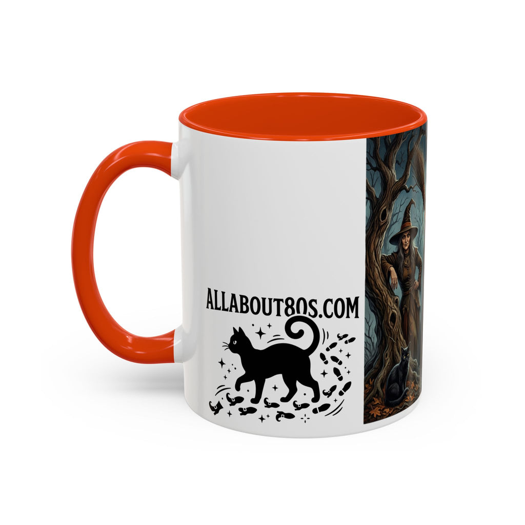 Witches Night Ceramic Mug — Spooky Witch Coven Halloween Coffee Cup (11oz/15oz)