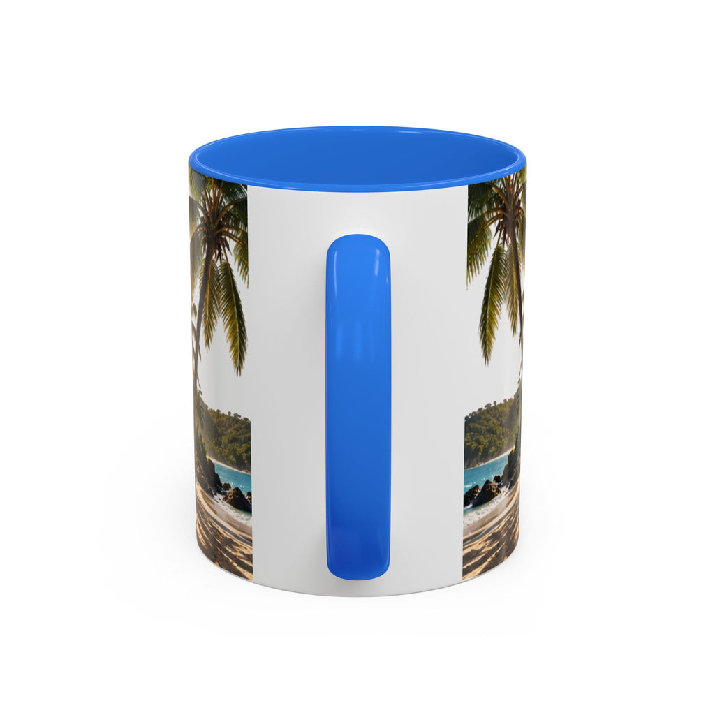 Live Your Dreams Palm Tree Mug
