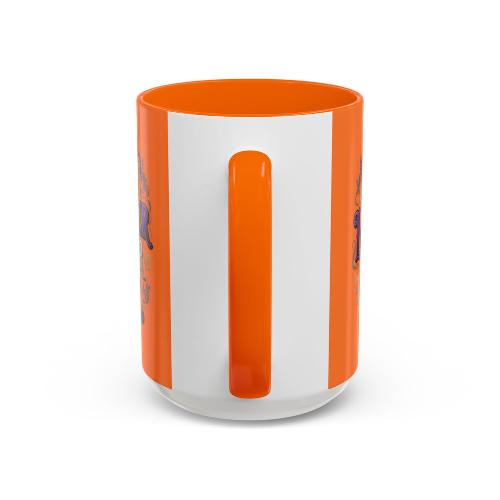 Plant Lavender By Your Door Orange Accent Coffee Mug – 11/15oz
