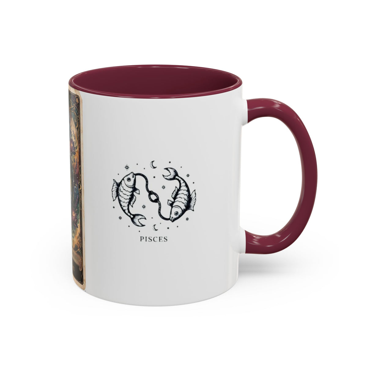 Pisces Zodiac Mug – Artistic Pisces Fish Coffee Cup (11oz & 15oz)