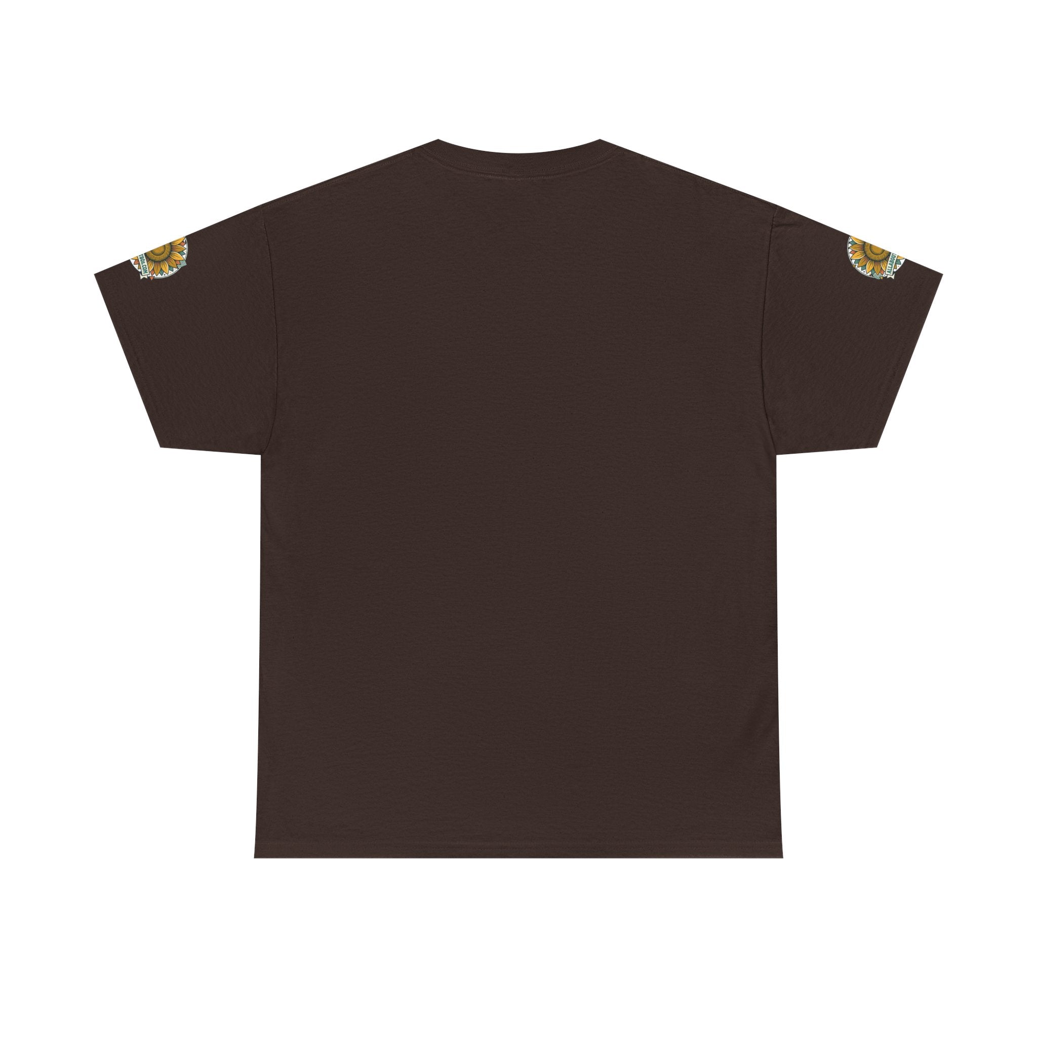 Sunflower Logo T-Shirt — AllAbout80s.com Vintage Floral Tee