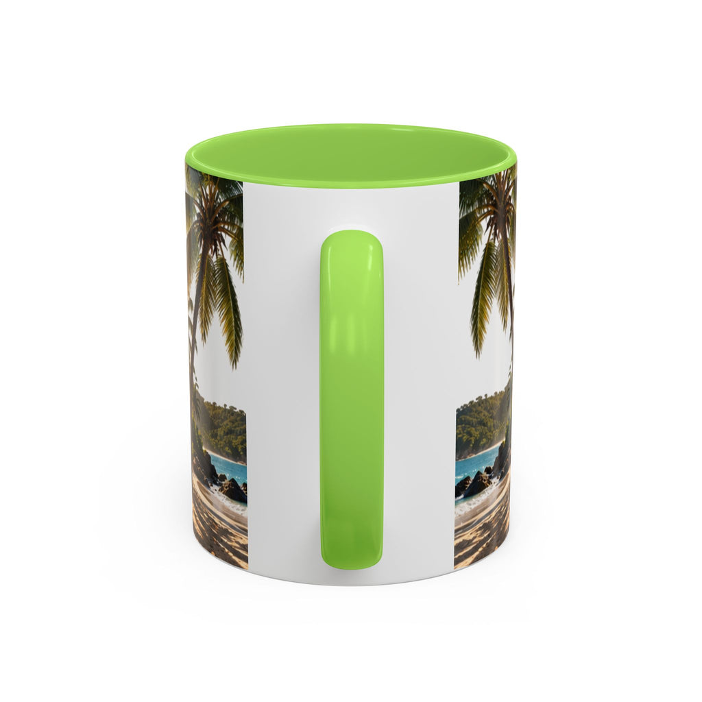Live Your Dreams Palm Tree Mug