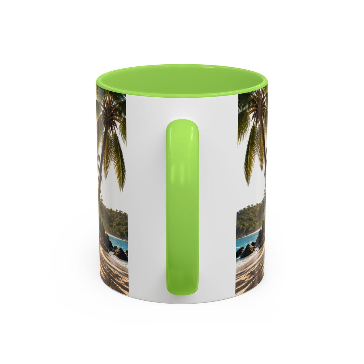 Live Your Dreams Palm Tree Mug