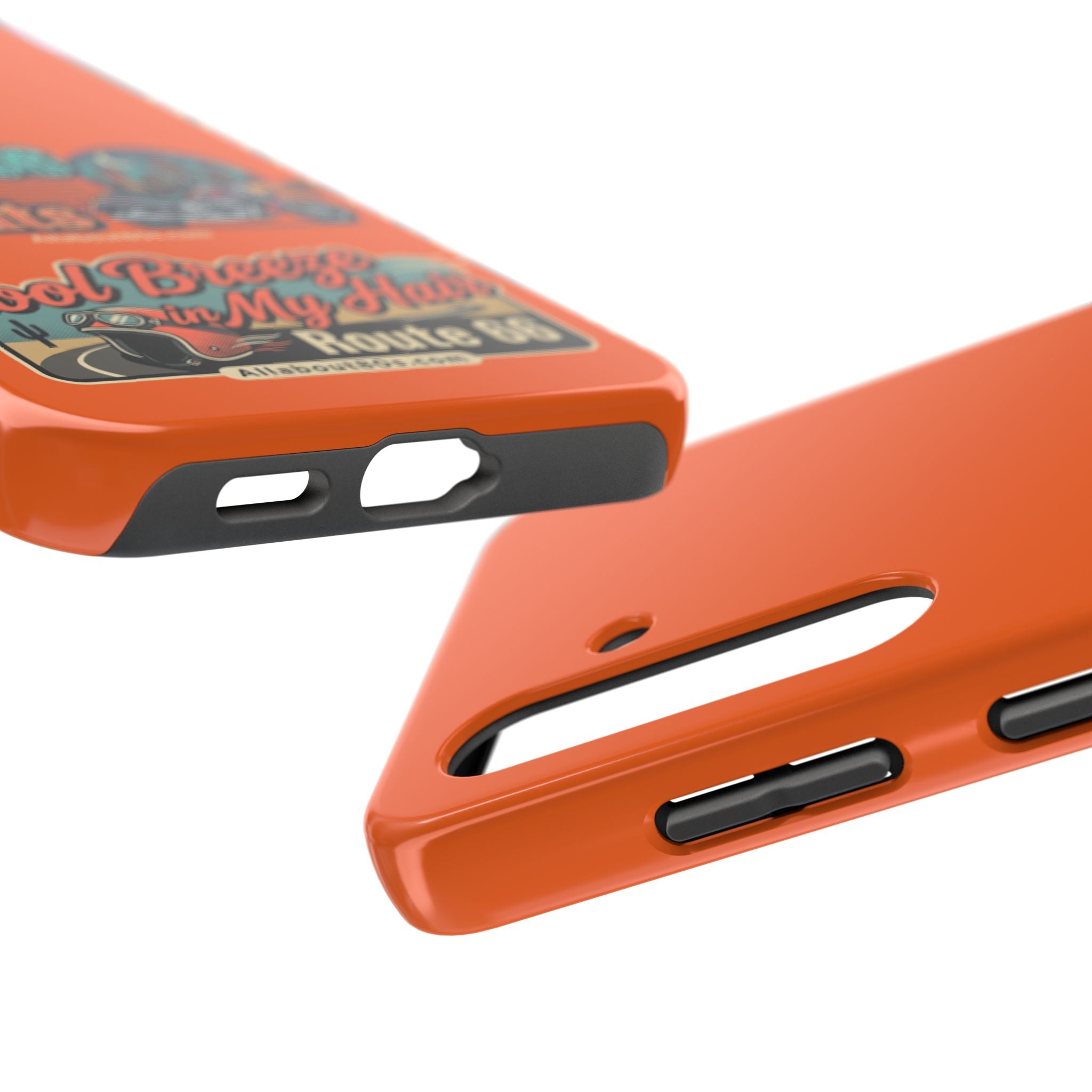 Route 66 'Cool Breeze in My Hair' Tough Phone Case