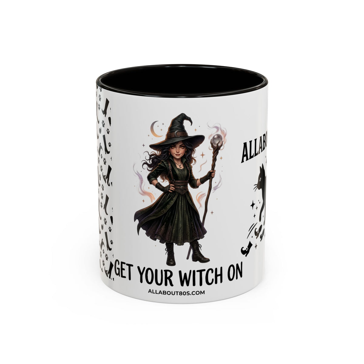 Witchy Coffee Mug — “Get Your Witch On” (11oz & 15oz)