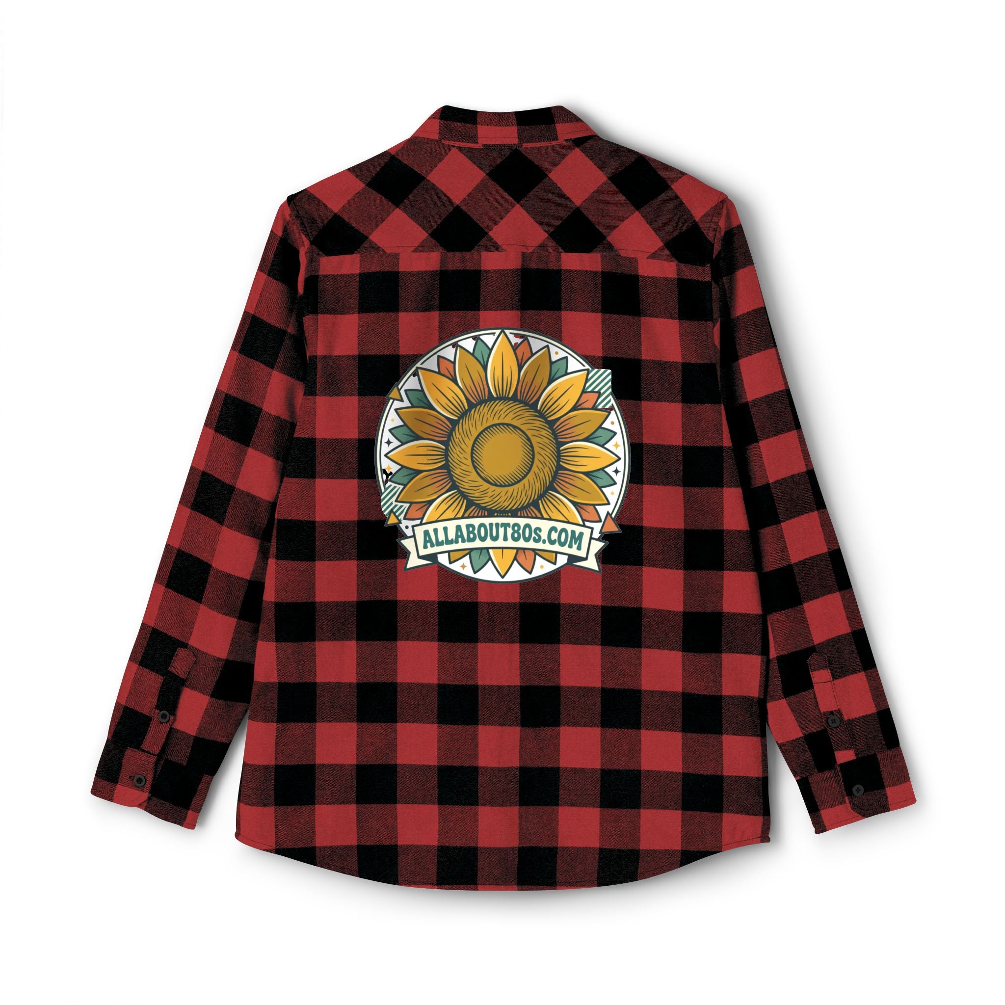 Black & White Buffalo Plaid Flannel Shirt