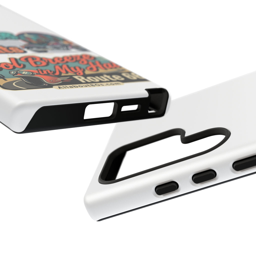 Phone Case — Route 66 City Nights Motorcycle Design