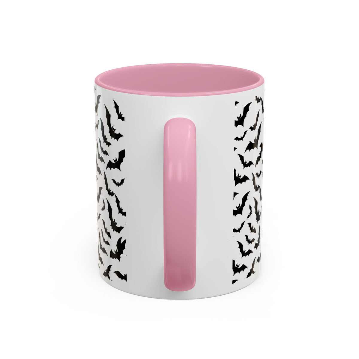 Vampire Dracula Bat Pattern Coffee Mug – Gothic Halloween 11oz/15oz