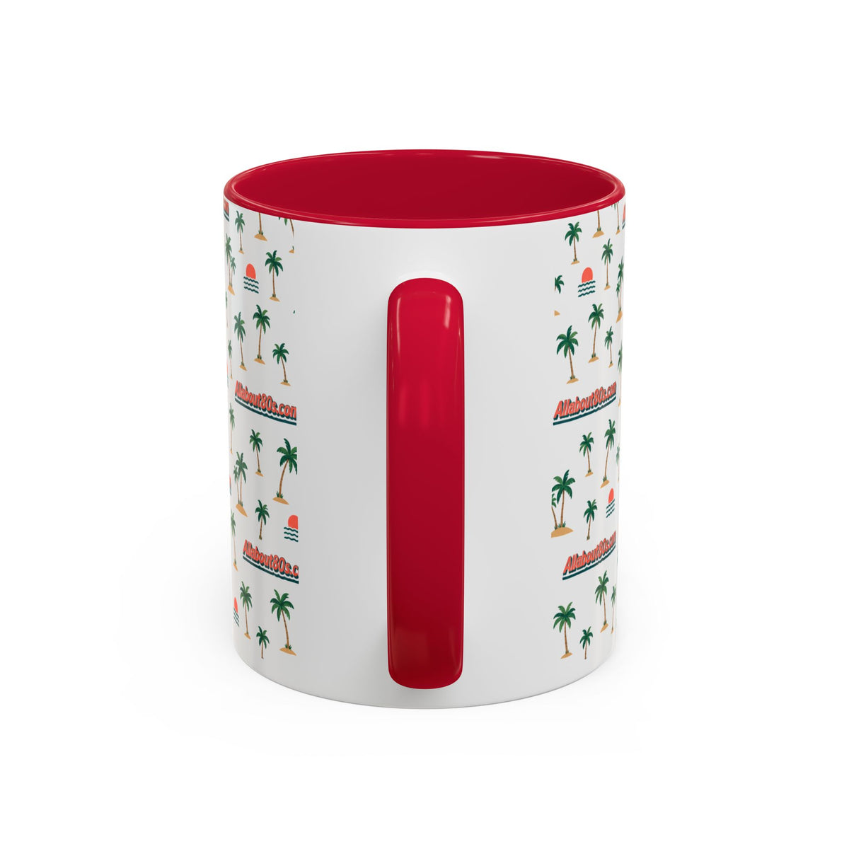 Live Your Dreams Tropical Sunset Mug