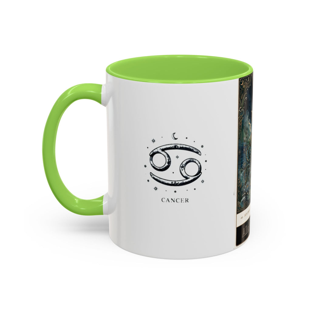 Cancer Zodiac Mug — Minimal Astrological Coffee Cup (11oz/15oz)
