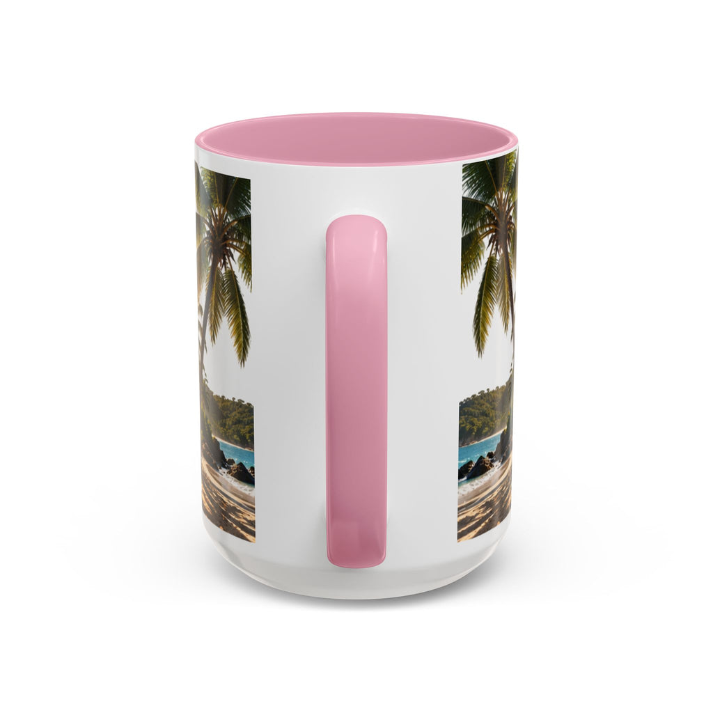 Live Your Dreams Palm Tree Mug