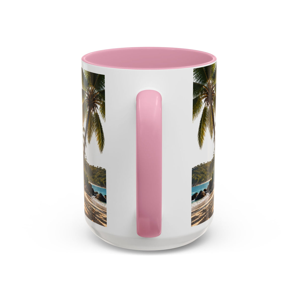Live Your Dreams Palm Tree Mug