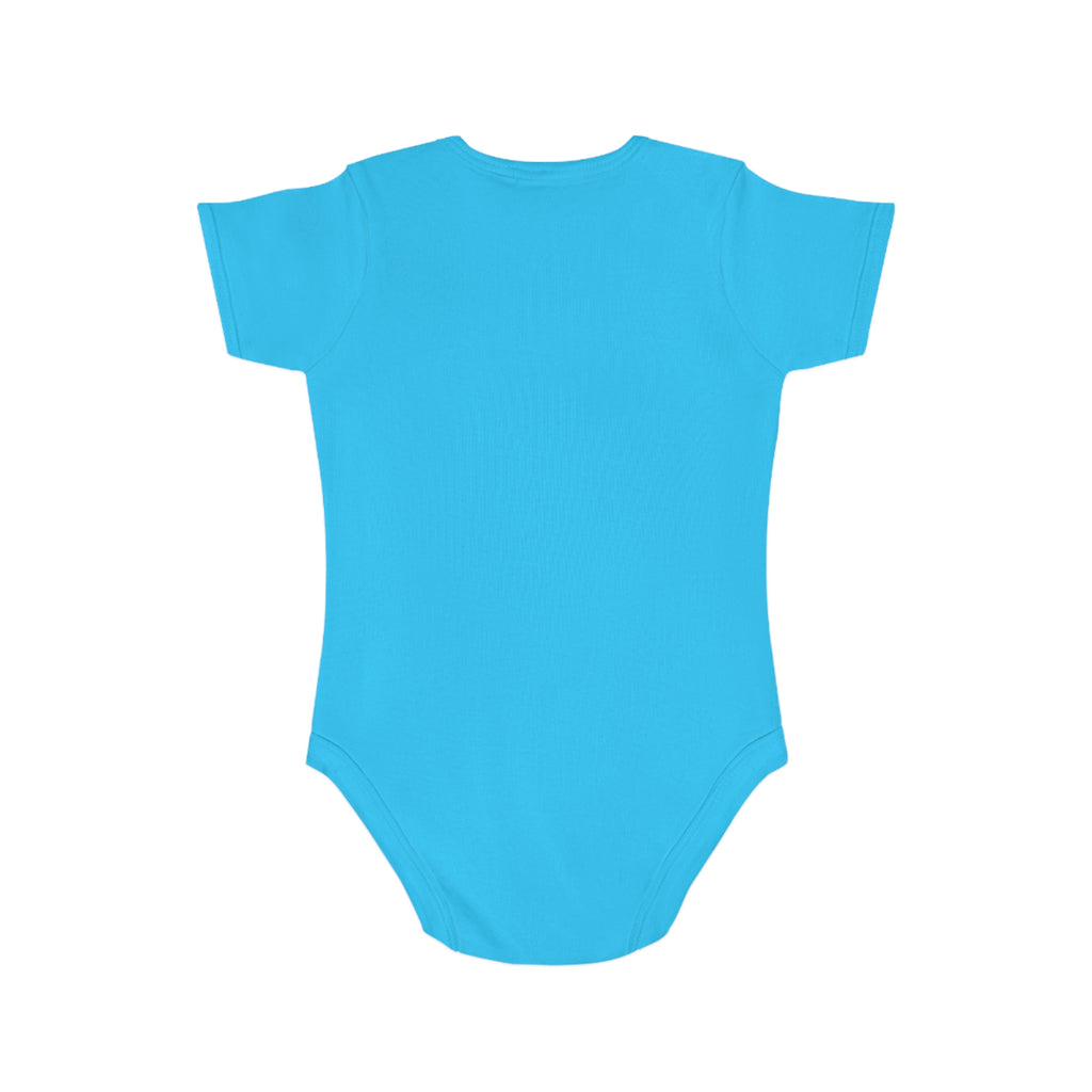 Baby Bodysuit — Rainbow Unicorn "All About 80s" Infant Onesie