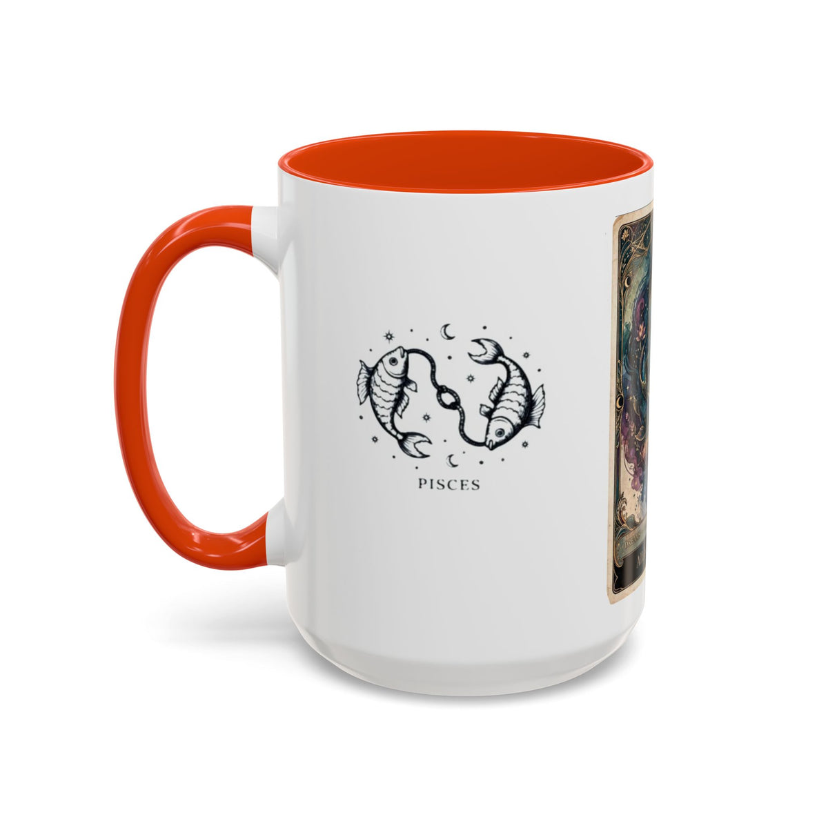 Pisces Zodiac Mug – Artistic Pisces Fish Coffee Cup (11oz & 15oz)