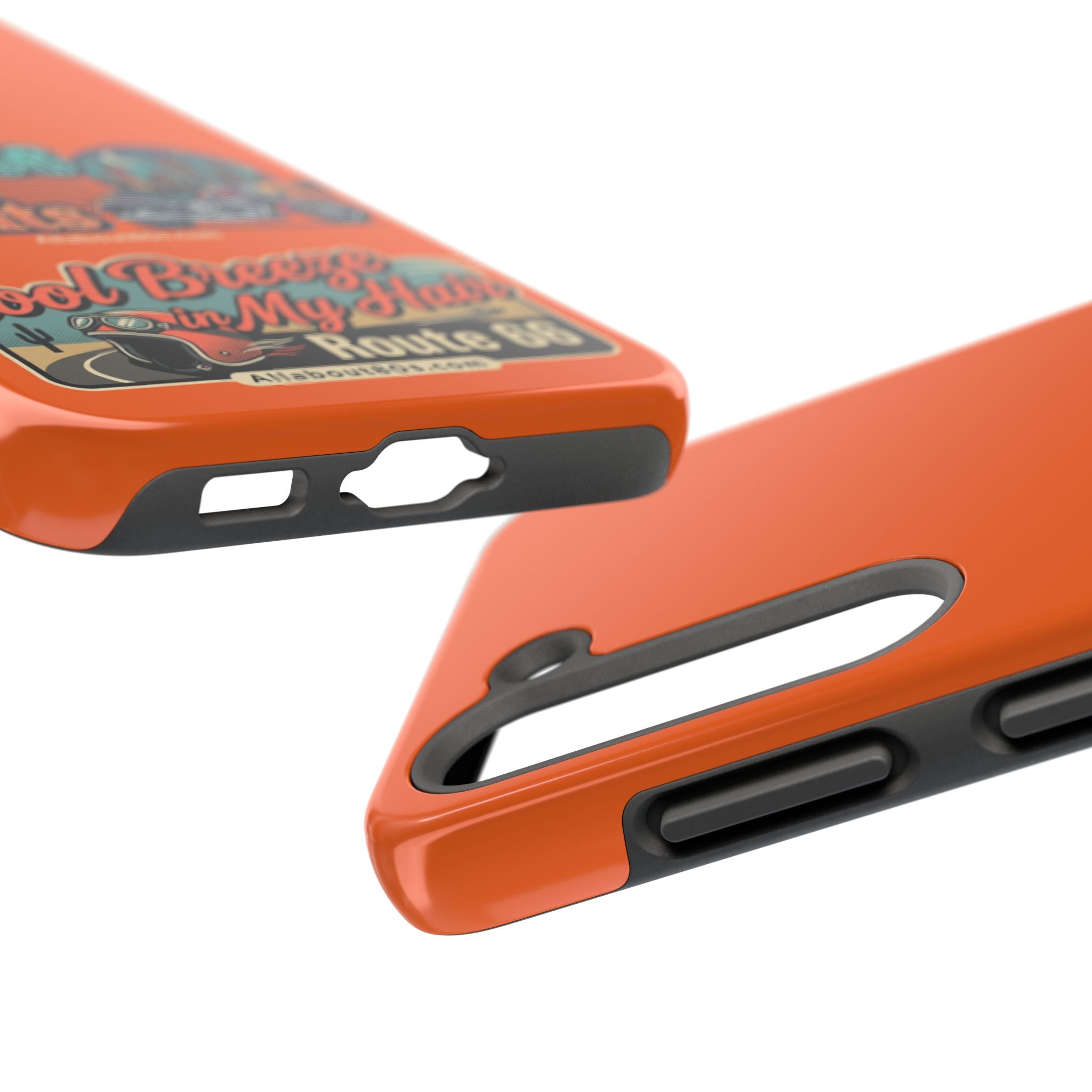 Route 66 'Cool Breeze in My Hair' Tough Phone Case