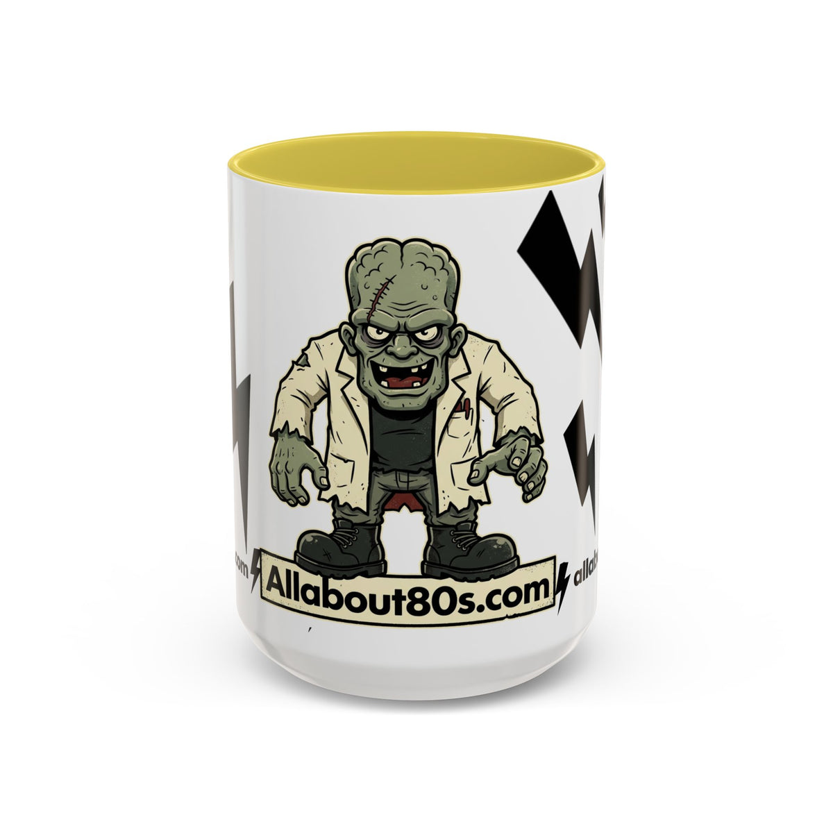 Zombie Cartoon Coffee Mug – AllAbout80s.com Retro Horror 11oz/15oz