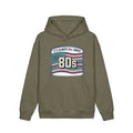 80s Retro Flag Hoodie — “It's Always All About 80s” Vintage Graphic Sweatshirt