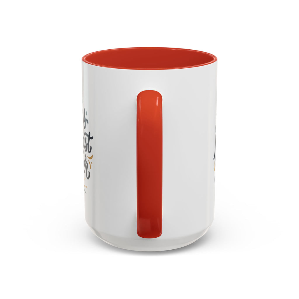 Accent Coffee Mug — 'Storms Never Last Forever' Inspirational Ceramic Coffee Cup (11/15oz)