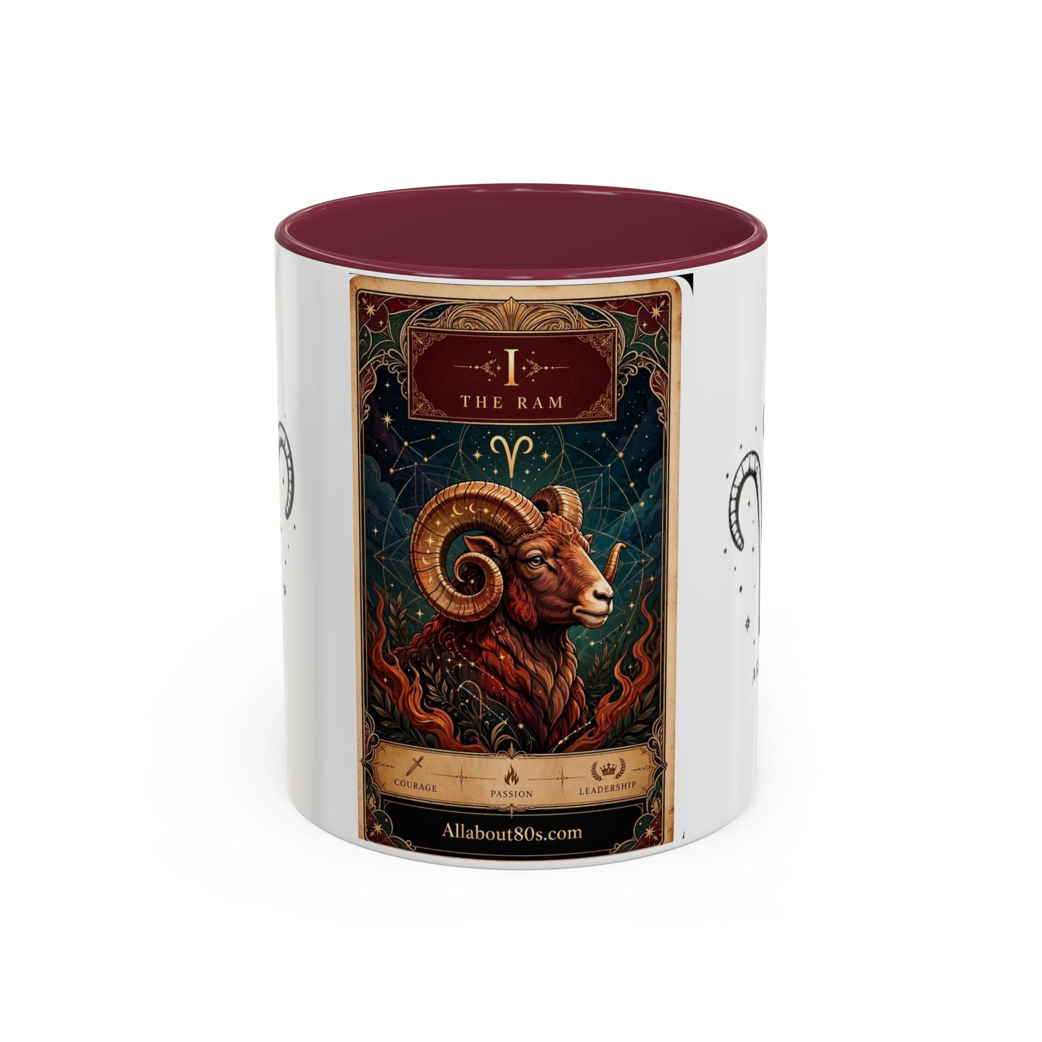Aries Zodiac Ram Mug — Astrological Coffee Cup (11oz & 15oz)