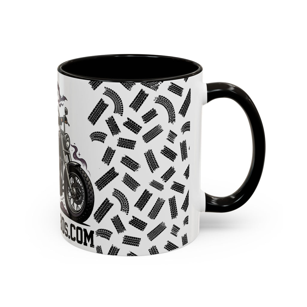Witch Biker Mug – Motorcycle Witch Coffee Cup (11oz/15oz)