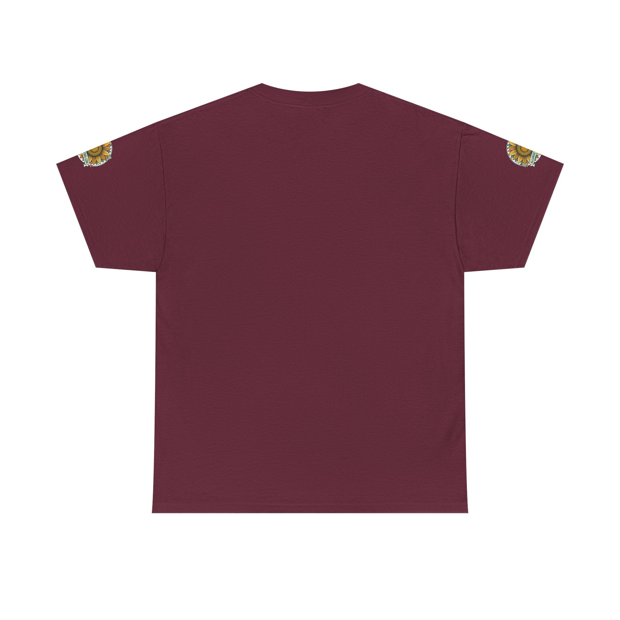 Sunflower Logo T-Shirt — AllAbout80s.com Vintage Floral Tee