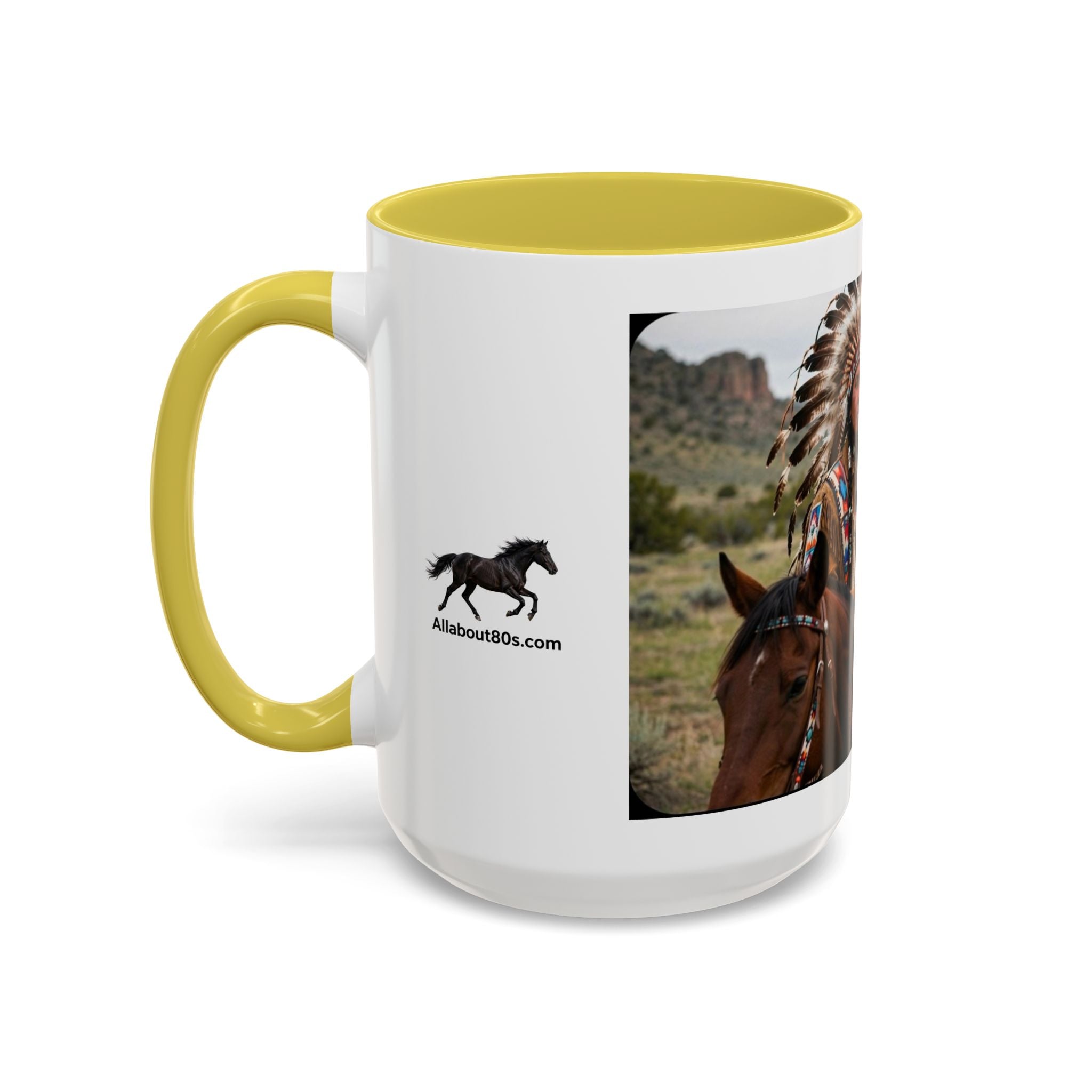 Native American Couple Photo Coffee Mug (11oz/15oz)