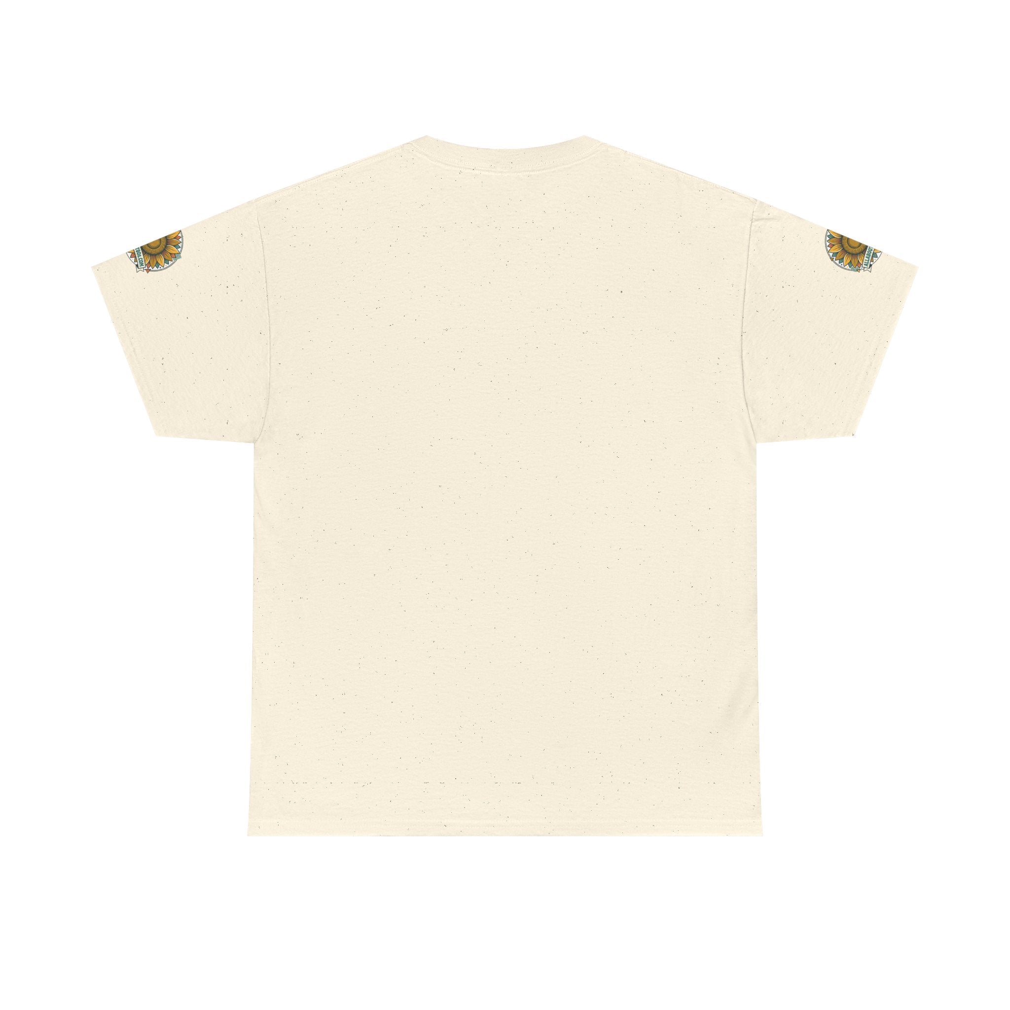 Sunflower Logo T-Shirt — AllAbout80s.com Vintage Floral Tee