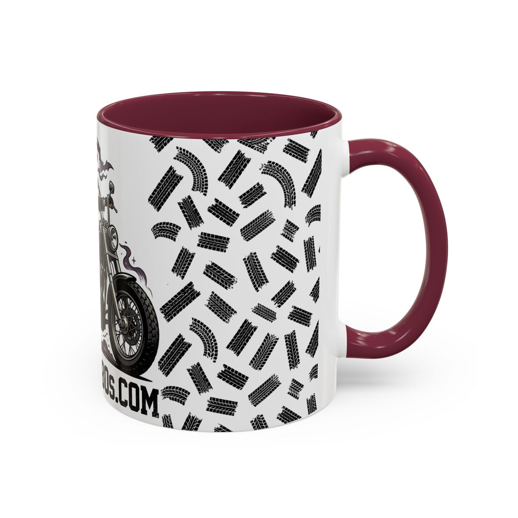 Witch Biker Mug – Motorcycle Witch Coffee Cup (11oz/15oz)